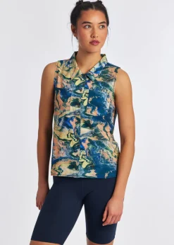 Women Oiselle Benjamina Button Sleeveless