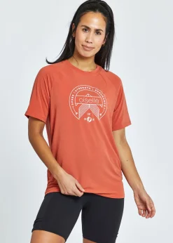 Women Oiselle Crest Easy Fit Tee