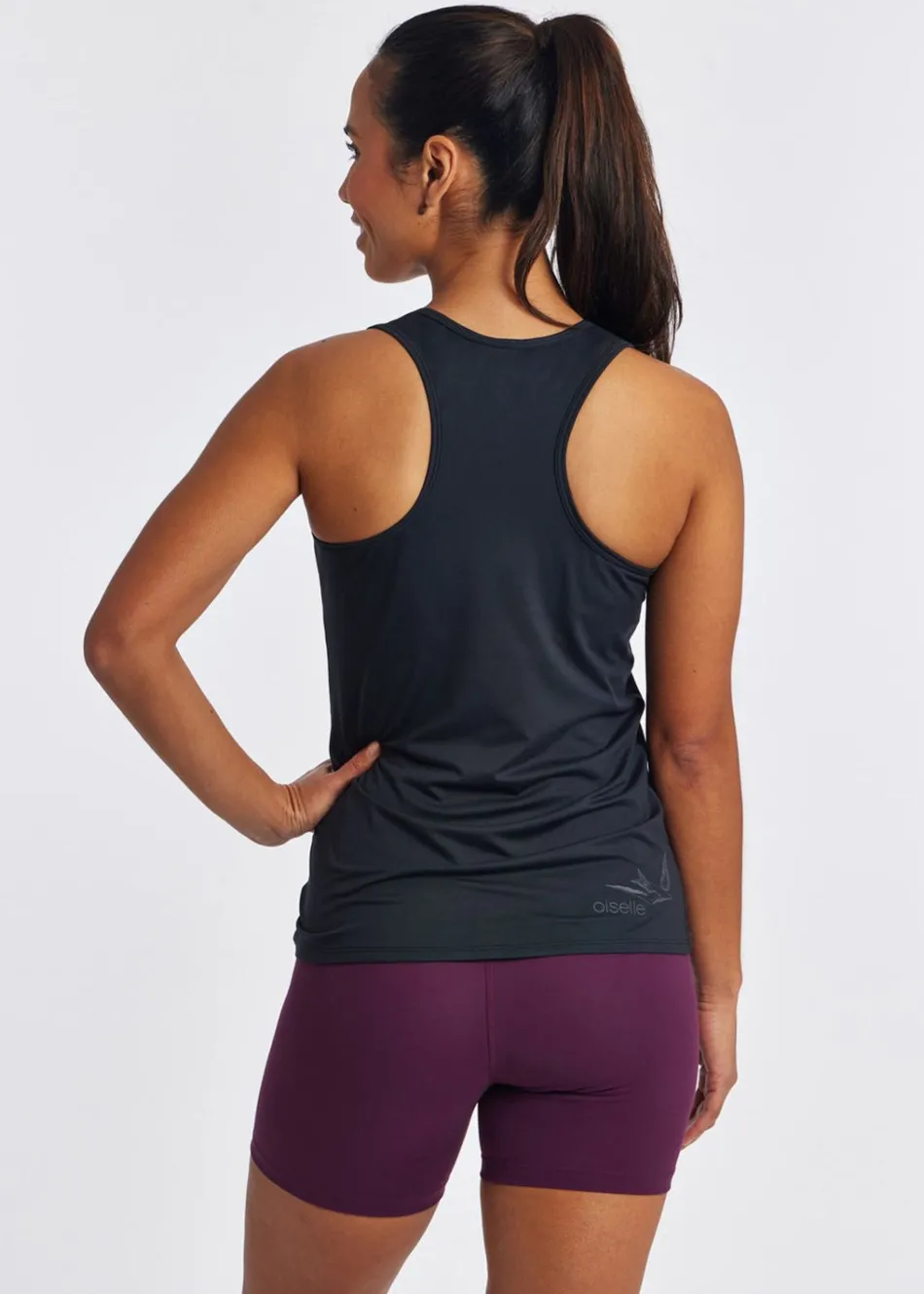Women Oiselle Essential Bird Racerback Tank