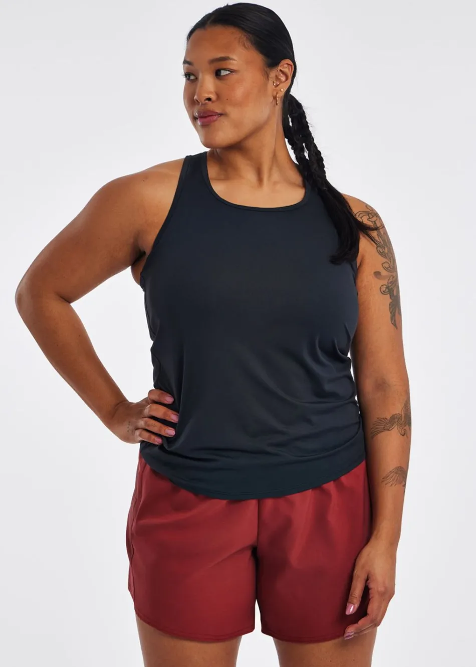 Women Oiselle Essential Bird Racerback Tank