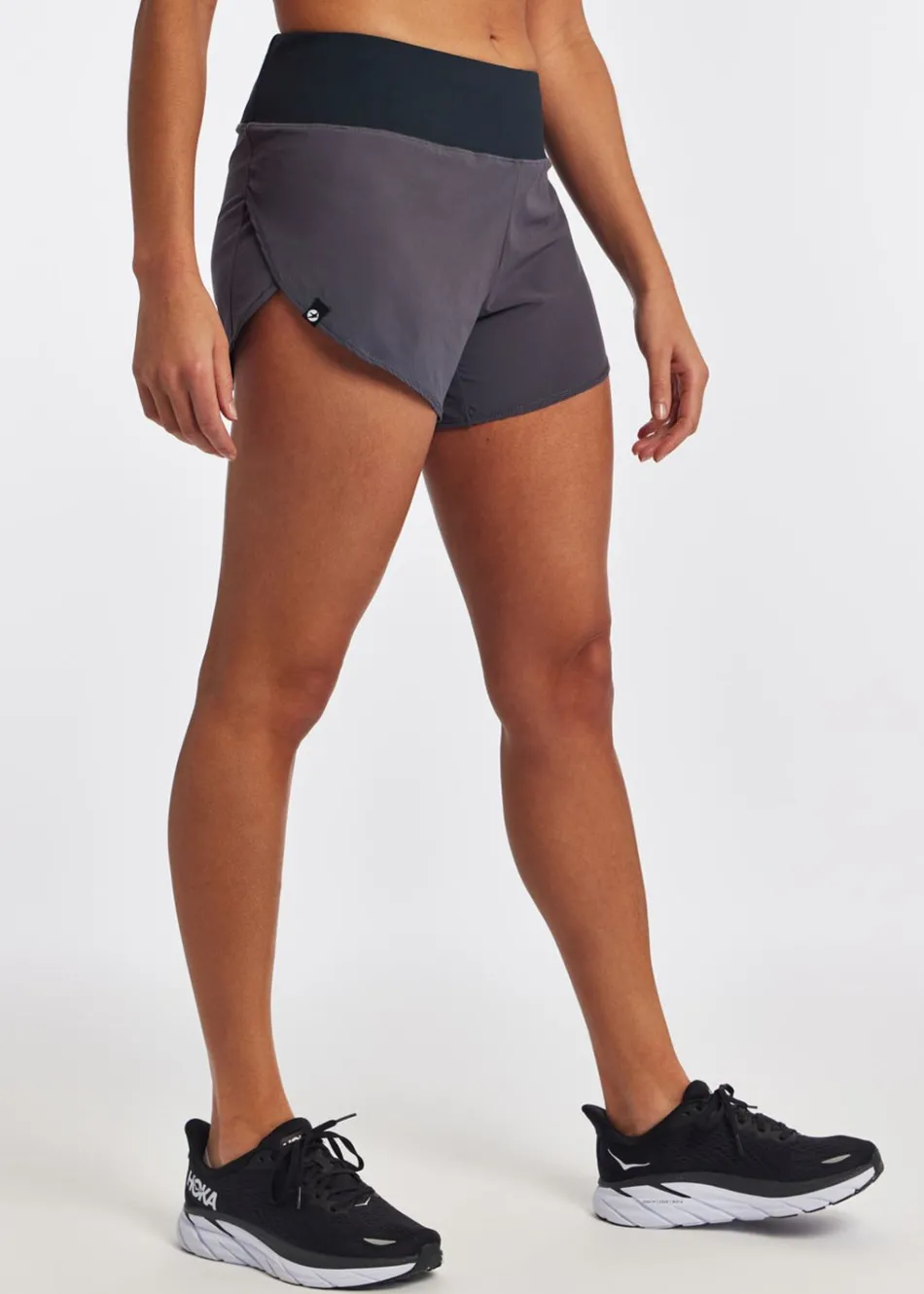 Women Oiselle Featherweight Split Shorts