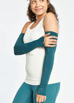 Women Oiselle Firecracker Reflective Armwarmers