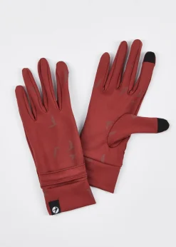 Women Oiselle Firecracker Reflective Gloves