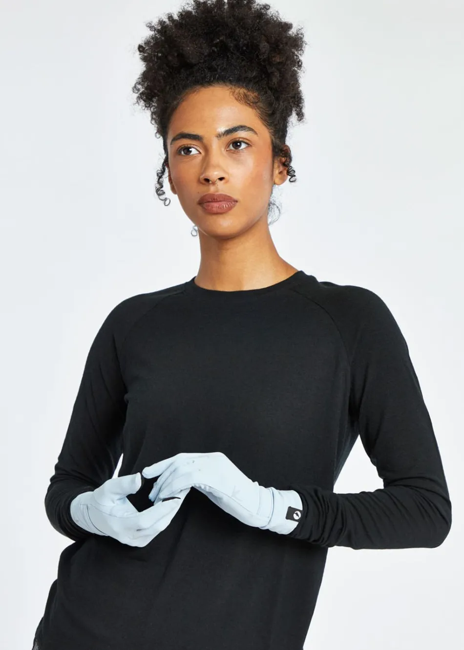 Women Oiselle Firecracker Reflective Gloves