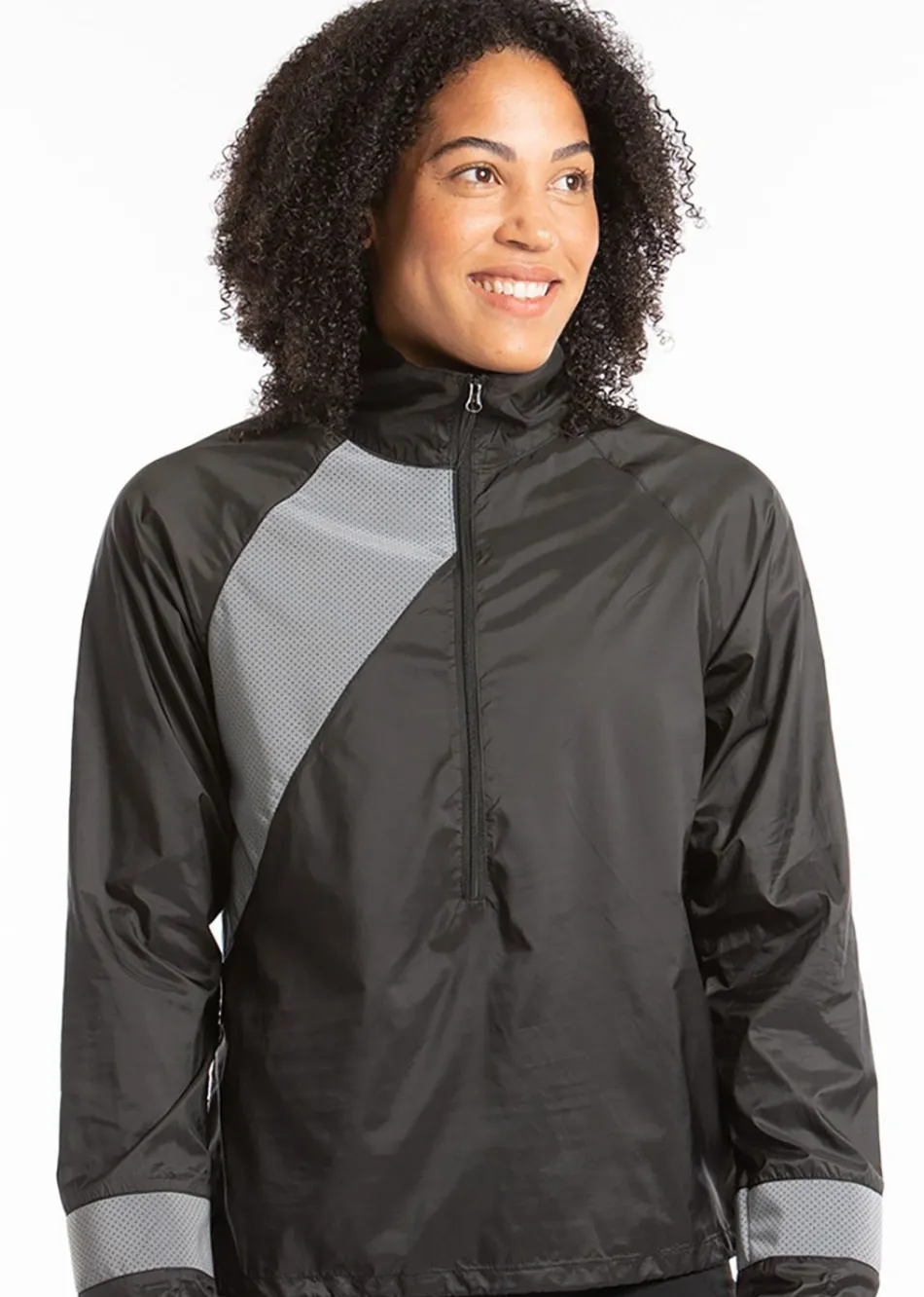 Women Oiselle Firecracker Reflective Half Zip
