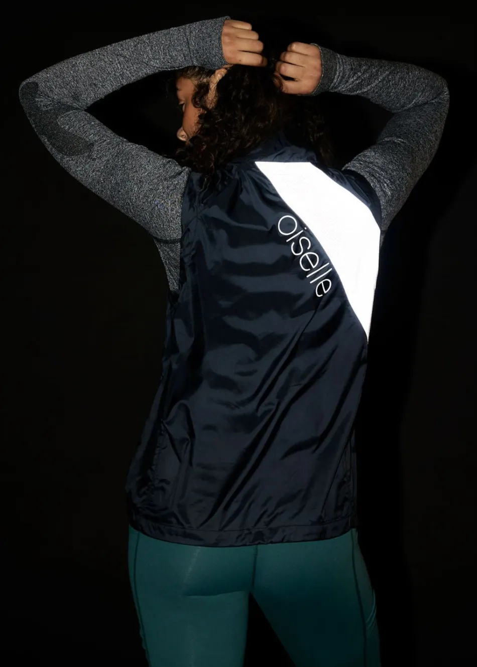Women Oiselle Firecracker Reflective Vest