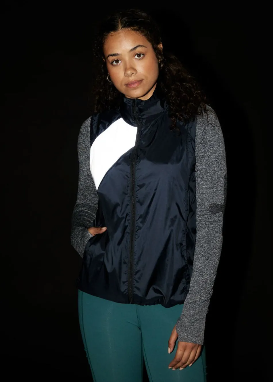 Women Oiselle Firecracker Reflective Vest