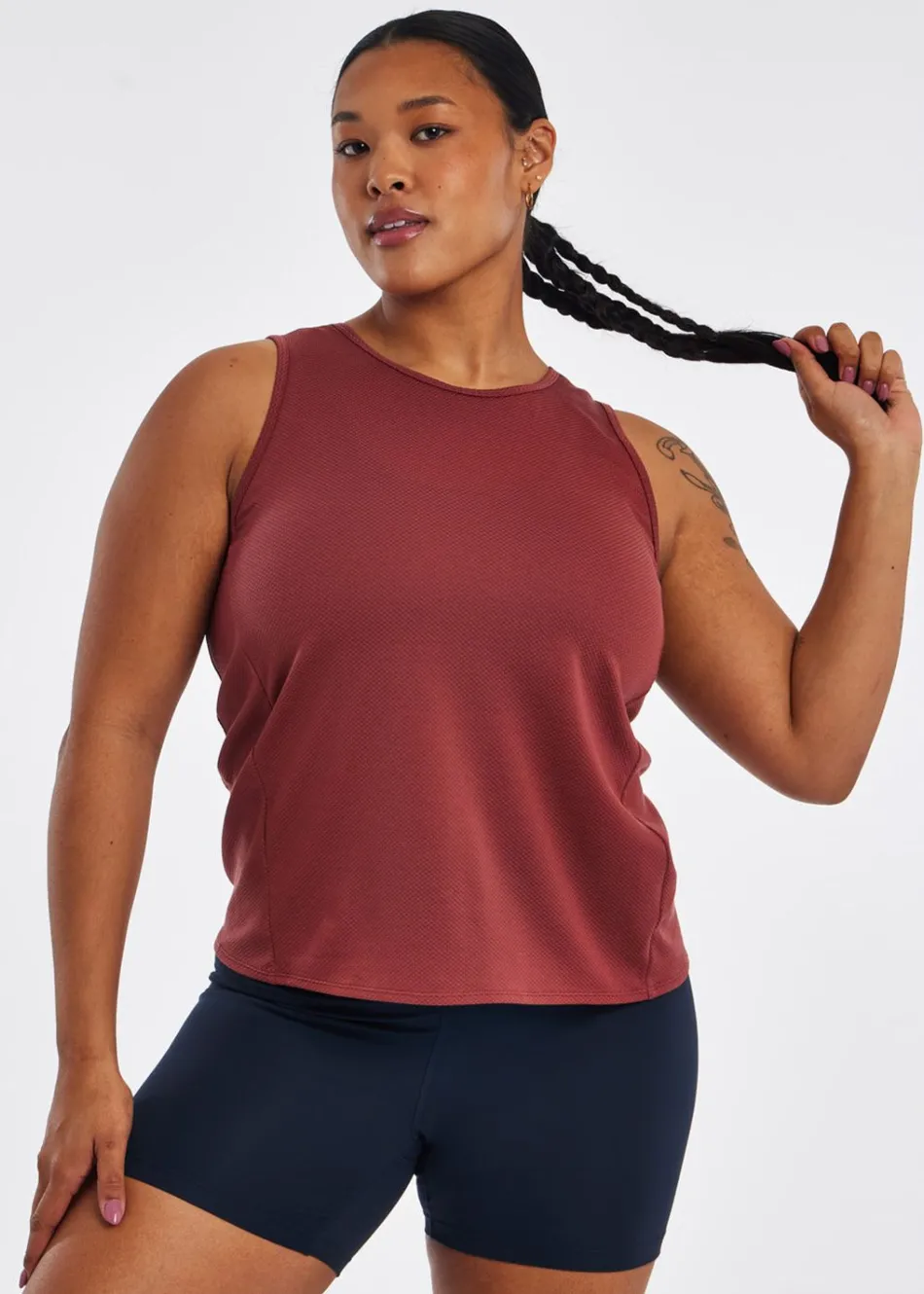 Women Oiselle Flyout Trail Tank