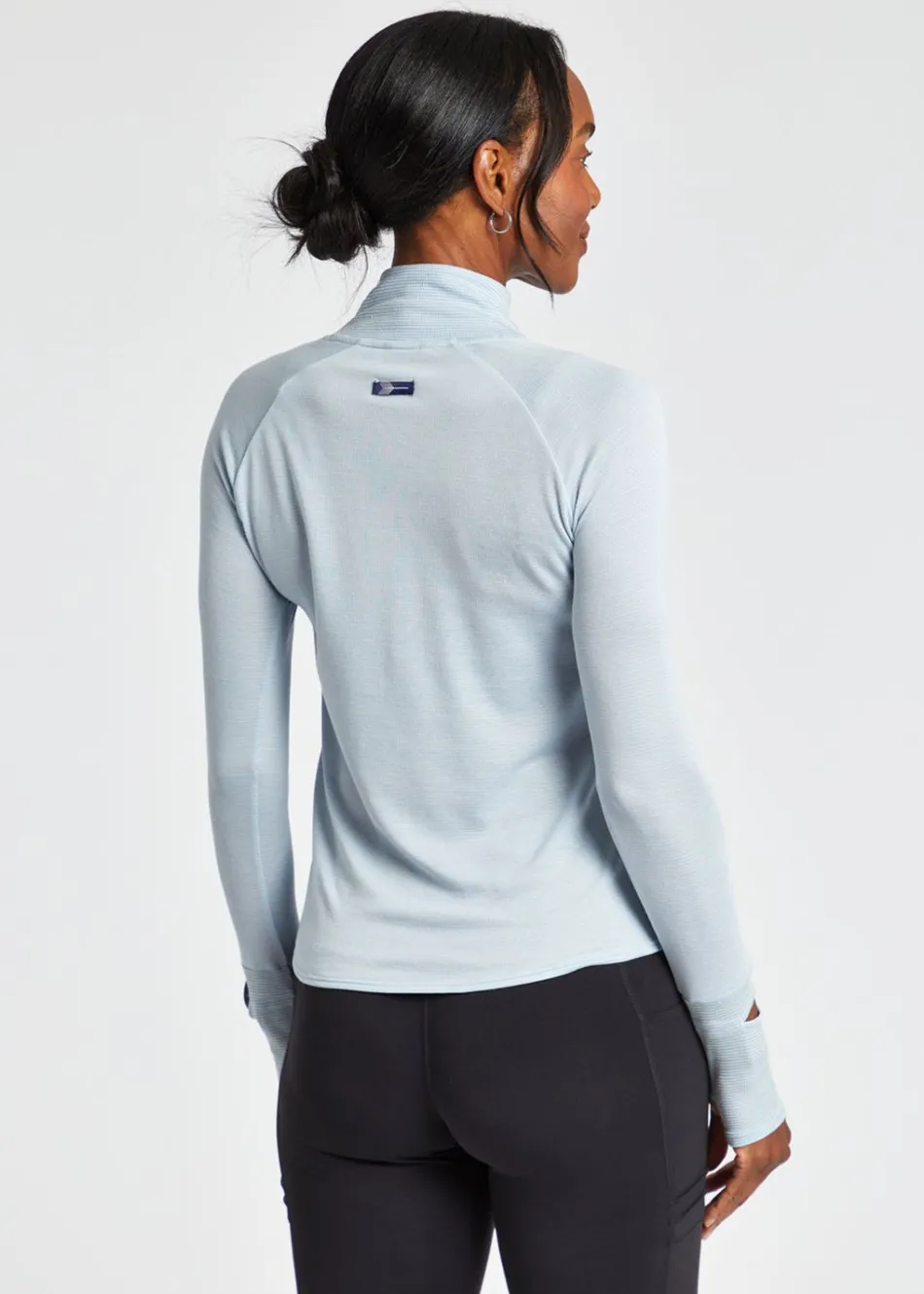 Women Oiselle Flyout Wool Half Zip