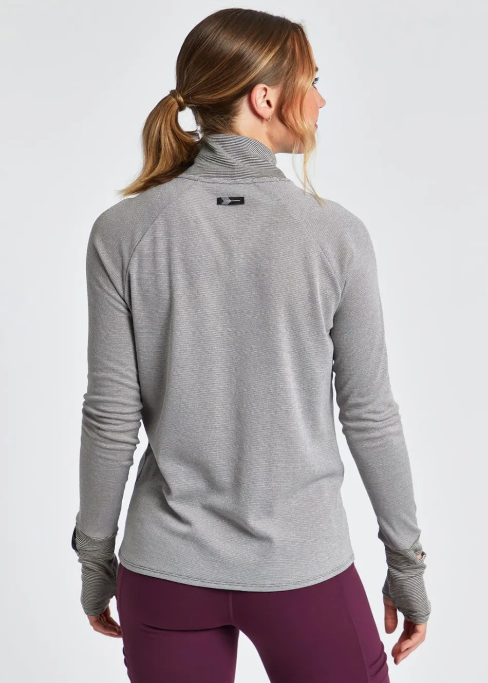 Women Oiselle Flyout Wool Half Zip
