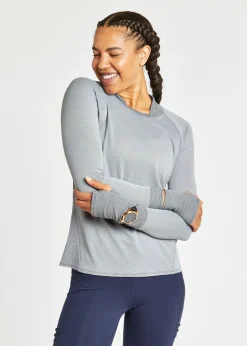 Women Oiselle Flyout Wool Long Sleeve