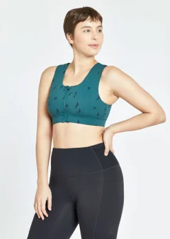 Women Oiselle Flyout Zip Bra