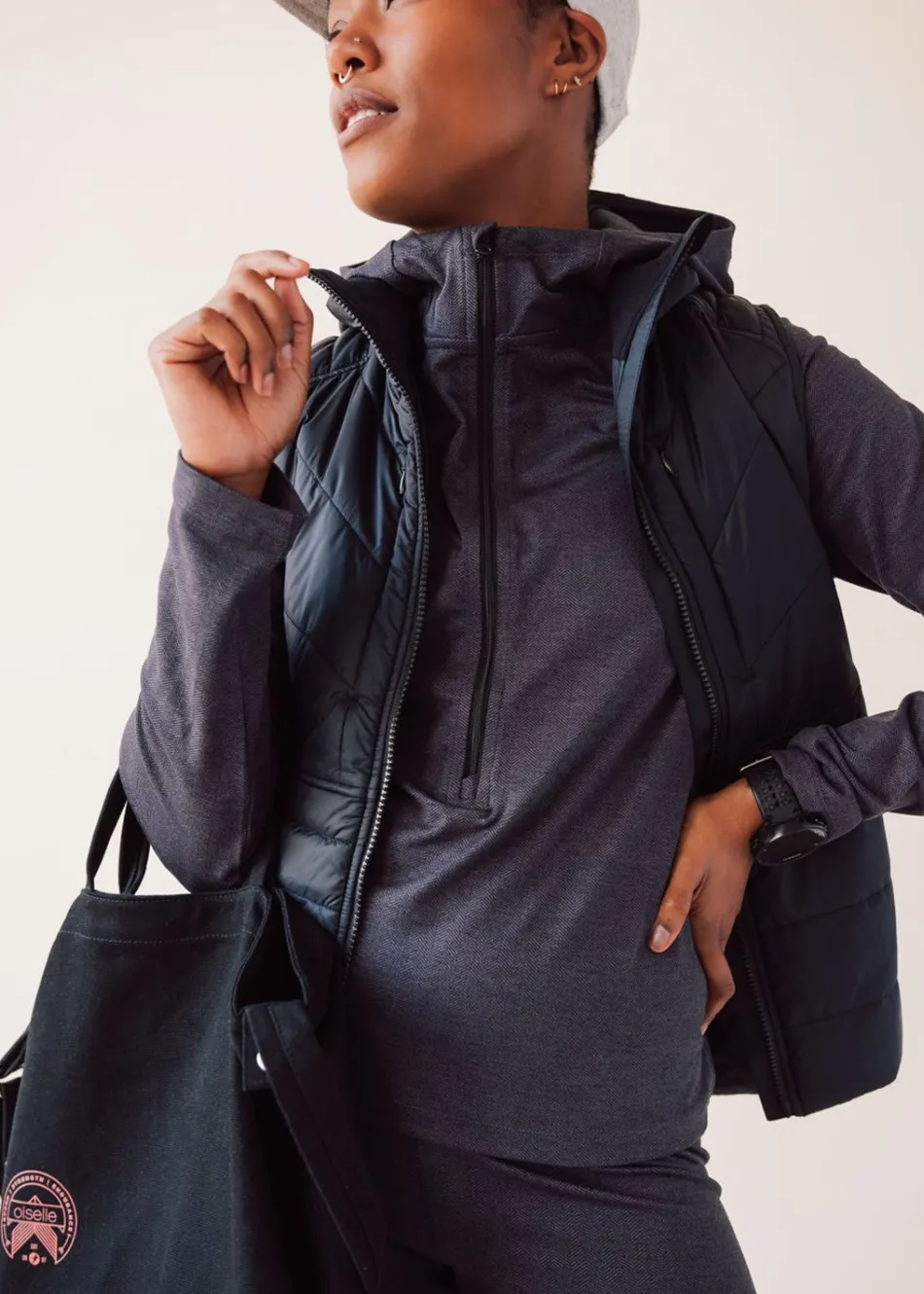 Women Oiselle Herringbird Hoodie