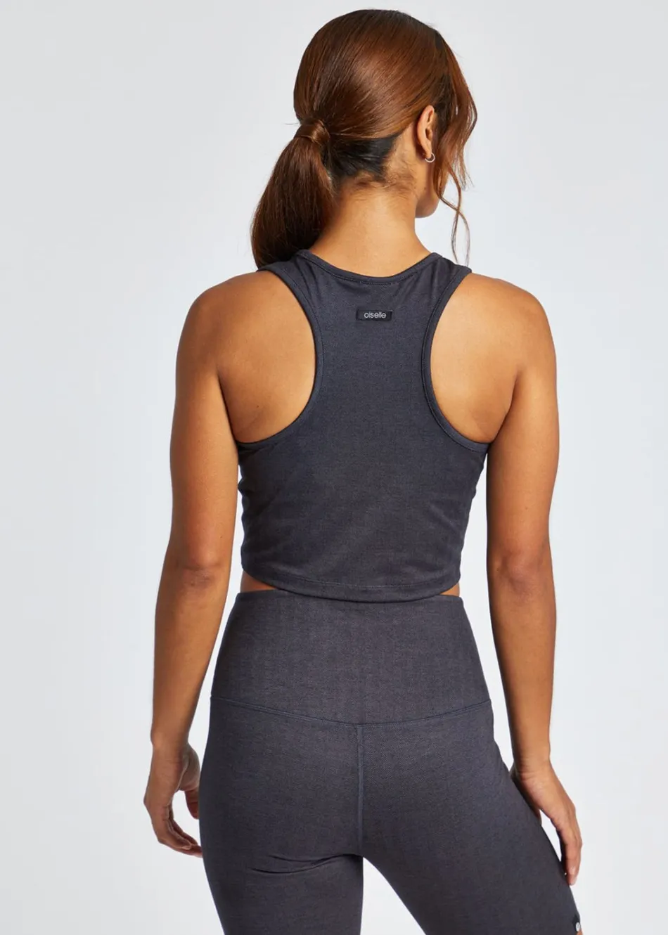 Women Oiselle Herringbird Long Crop