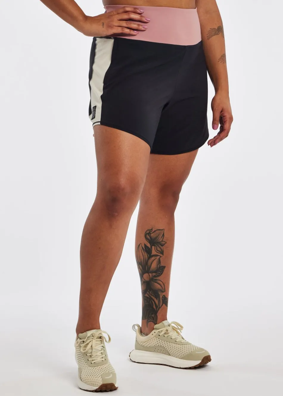 Women Oiselle High Rise Long Roga Shorts