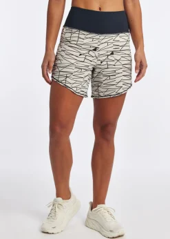 Women Oiselle High Rise Long Roga Shorts