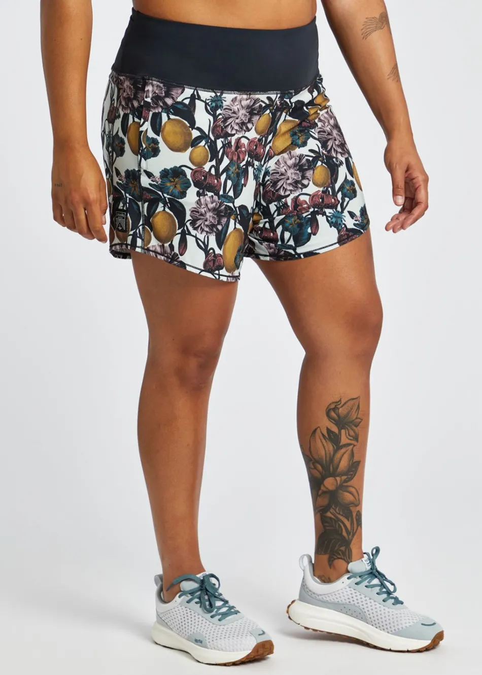Women Oiselle High Rise Long Roga Shorts