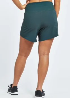Women Oiselle High Rise Long Roga Shorts