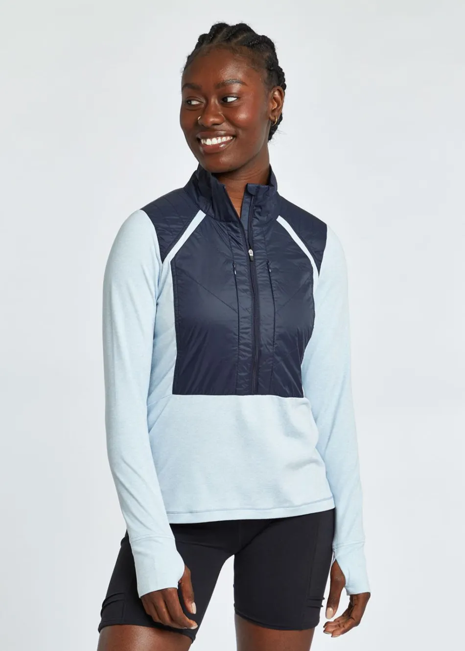 Women Oiselle Katron Insulated Half Zip