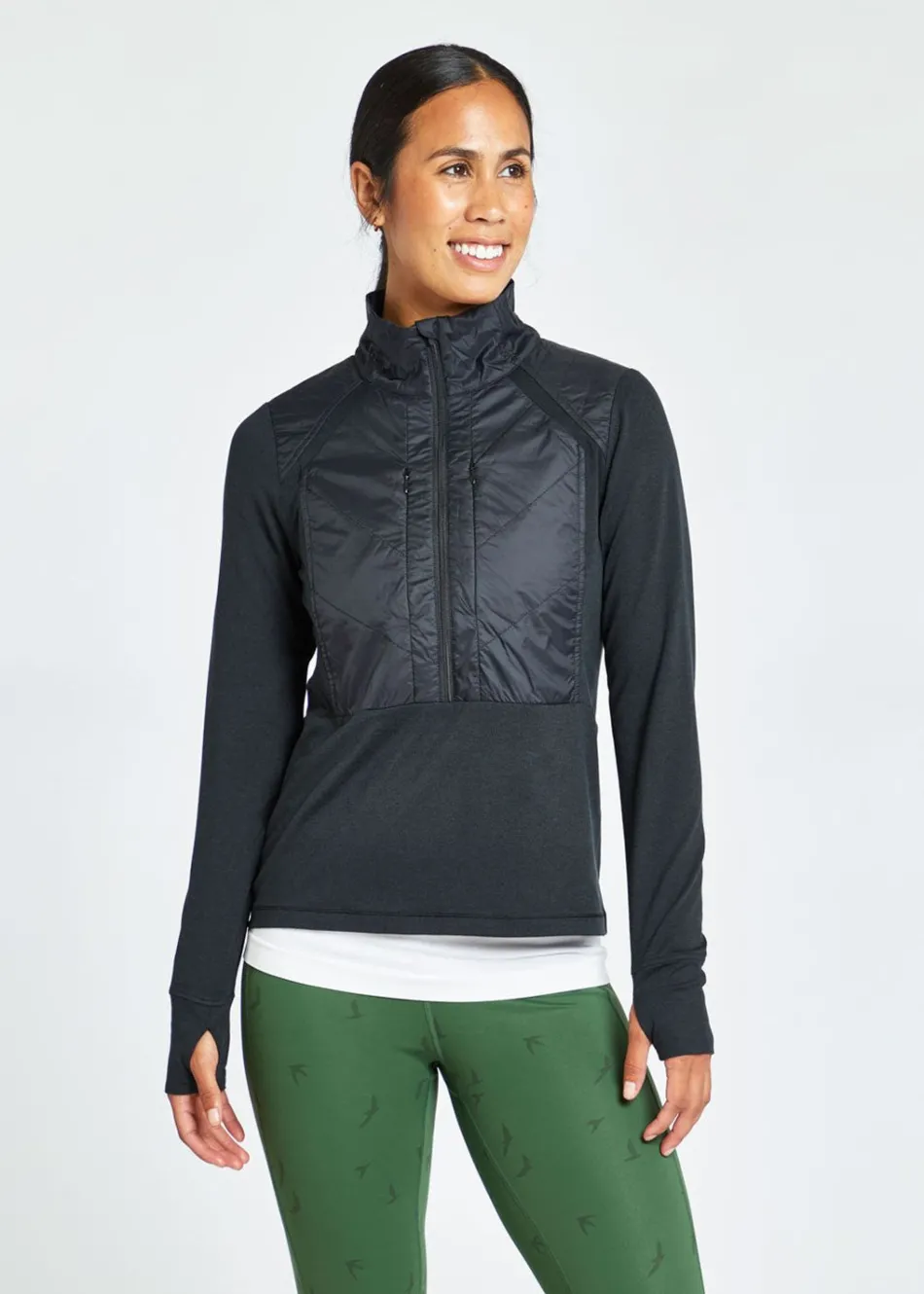 Women Oiselle Katron Insulated Half Zip