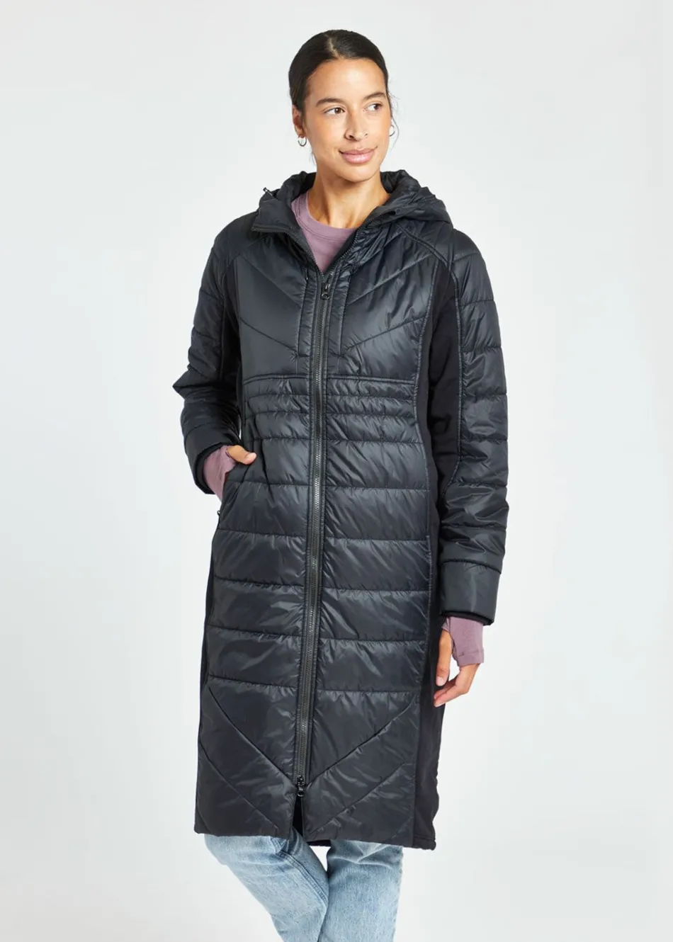 Women Oiselle Katron Long Jacket