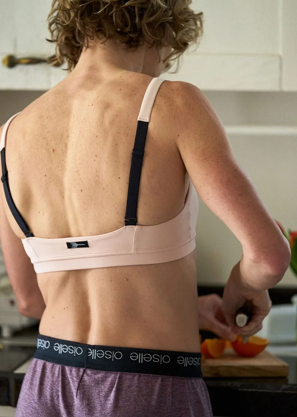 Women Oiselle Lauren Square Neck Shelf Bralette