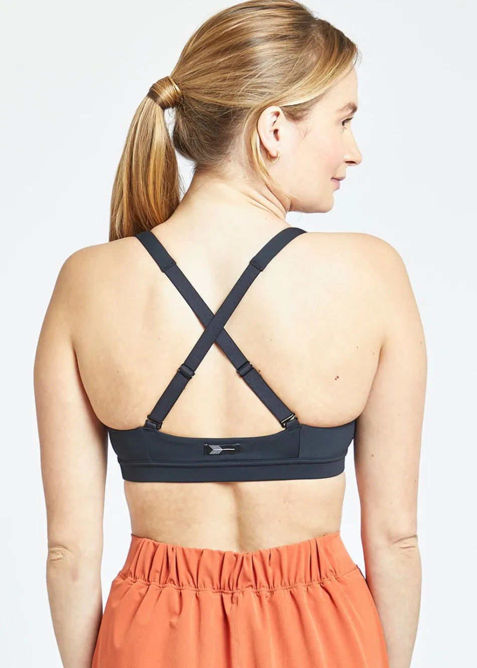 Women Oiselle Lauren Square Neck Shelf Bralette