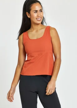 Women Oiselle Lauren Square Neck Tank