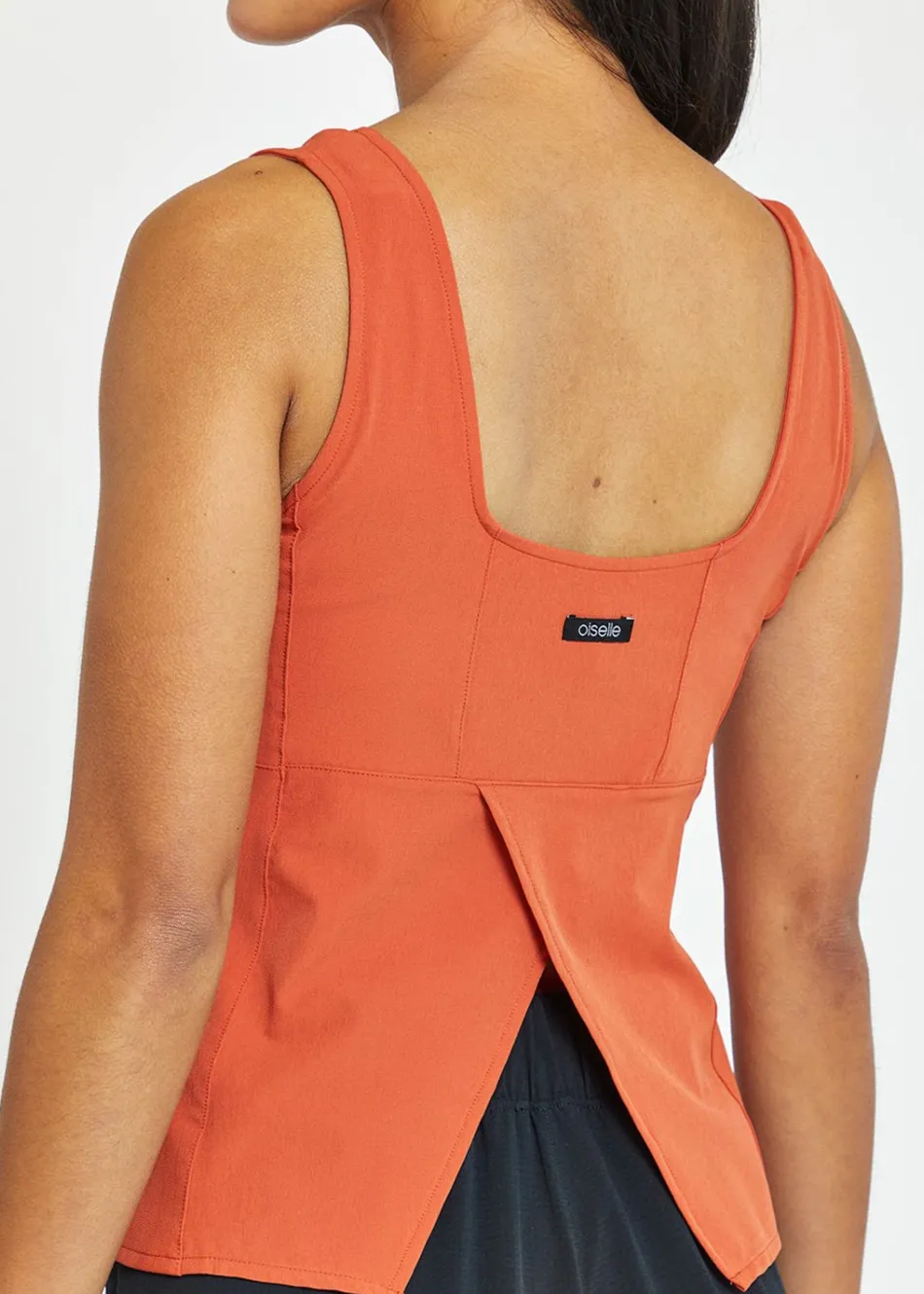 Women Oiselle Lauren Square Neck Tank