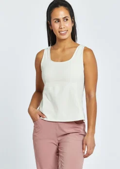 Women Oiselle Lauren Square Neck Tank