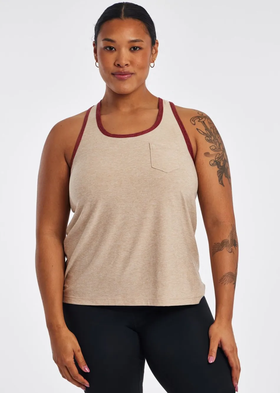 Women Oiselle Light Lux Boxy Tank