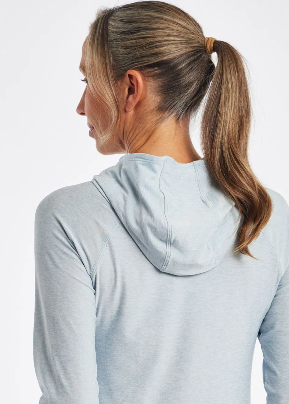 Women Oiselle Light Lux Hoodie Baselayer