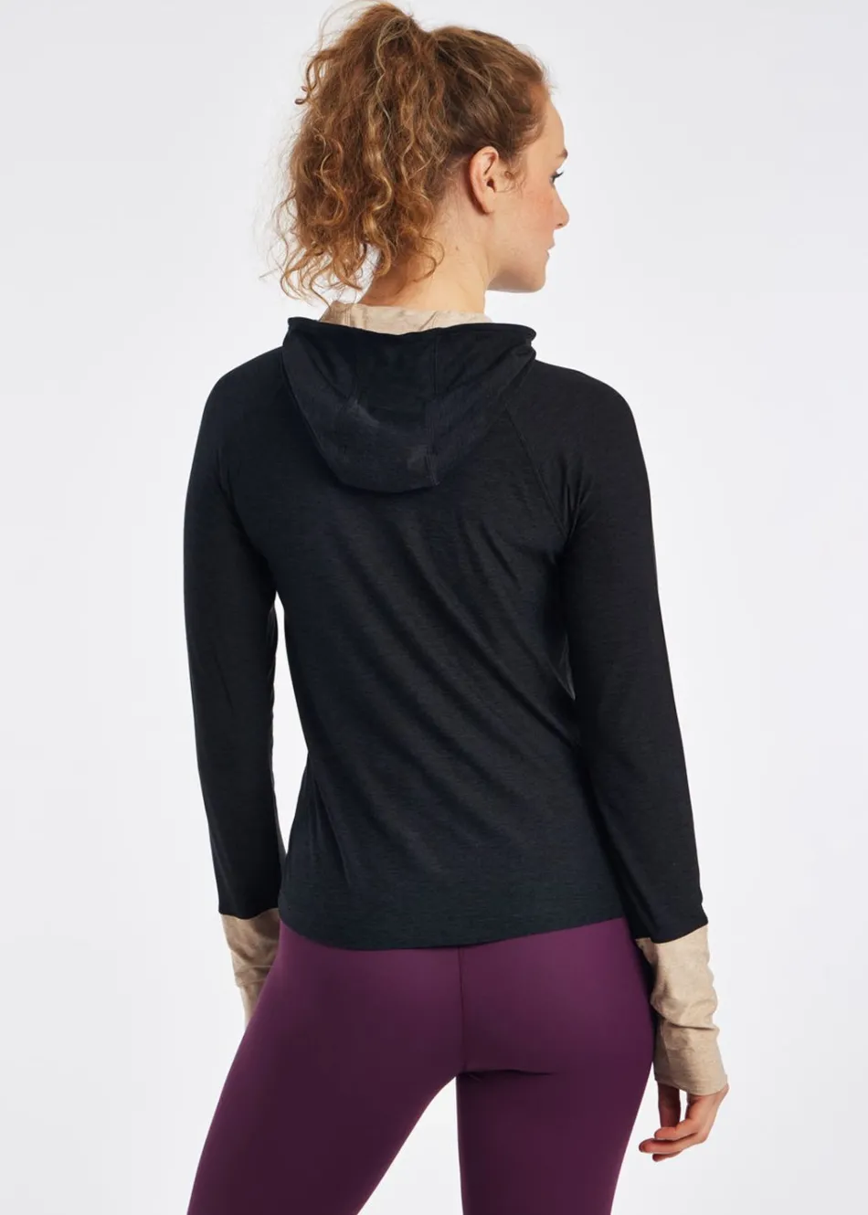 Women Oiselle Light Lux Hoodie Baselayer