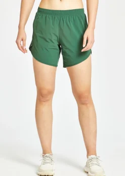 Women Oiselle Long Flyout Shorts