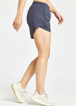 Women Oiselle Long Flyout Shorts