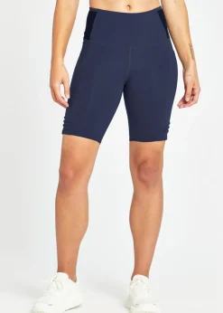 Women Oiselle Long Pocket Jogger Shorts