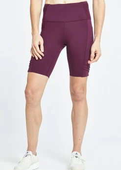 Women Oiselle Long Pocket Jogger Shorts
