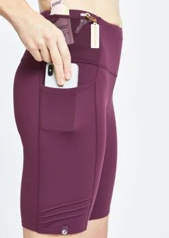 Women Oiselle Long Pocket Jogger Shorts