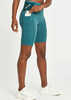 Women Oiselle Long Pocket Jogger Shorts