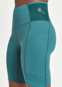 Women Oiselle Long Pocket Jogger Shorts