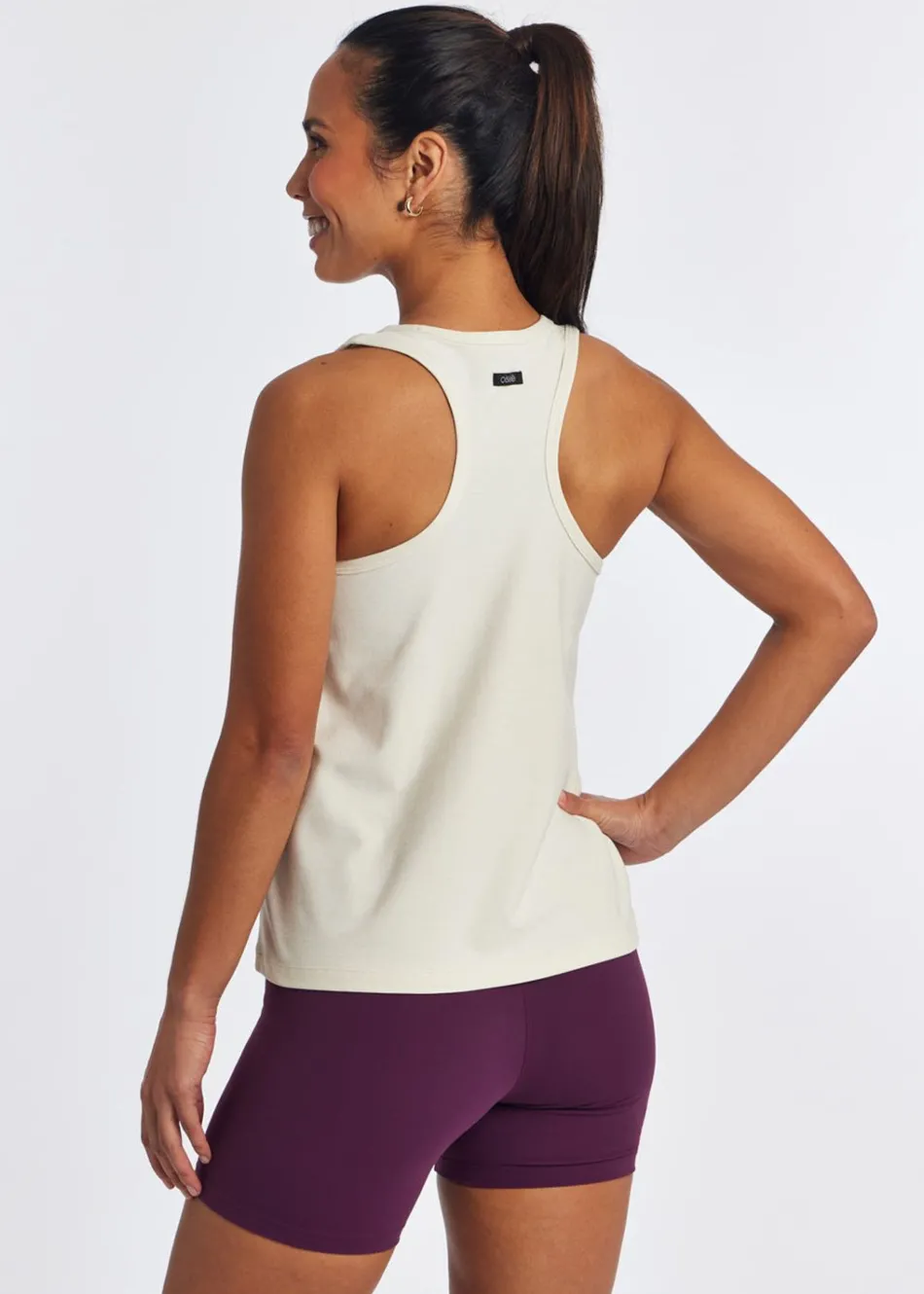 Women Oiselle Lux Boxy Racerback Tank