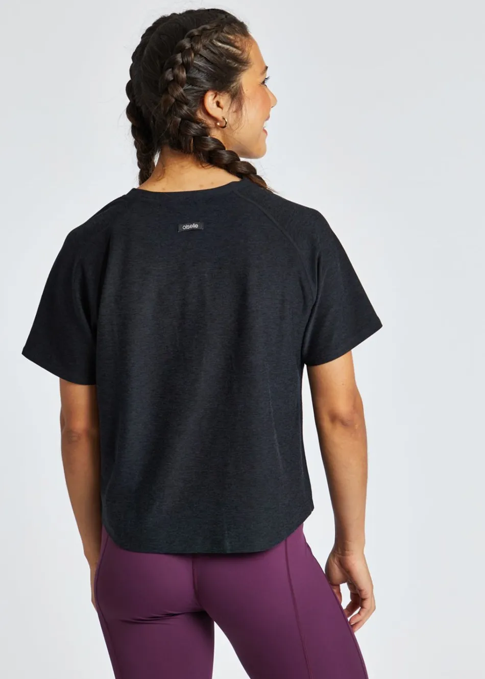 Women Oiselle Lux Boxy Short Sleeve