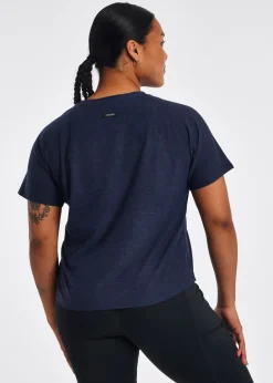 Women Oiselle Lux Boxy Short Sleeve