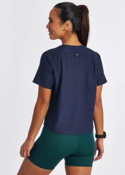 Women Oiselle Lux Boxy Short Sleeve