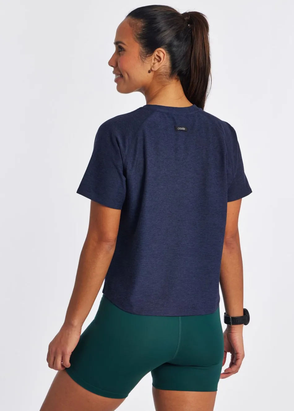 Women Oiselle Lux Boxy Short Sleeve
