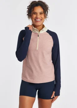Women Oiselle Lux Half Zip