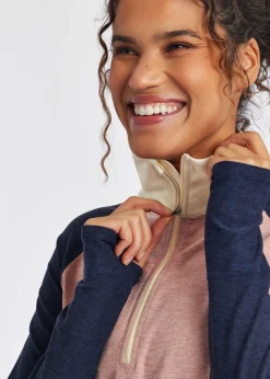 Women Oiselle Lux Half Zip
