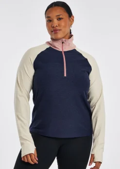 Women Oiselle Lux Half Zip