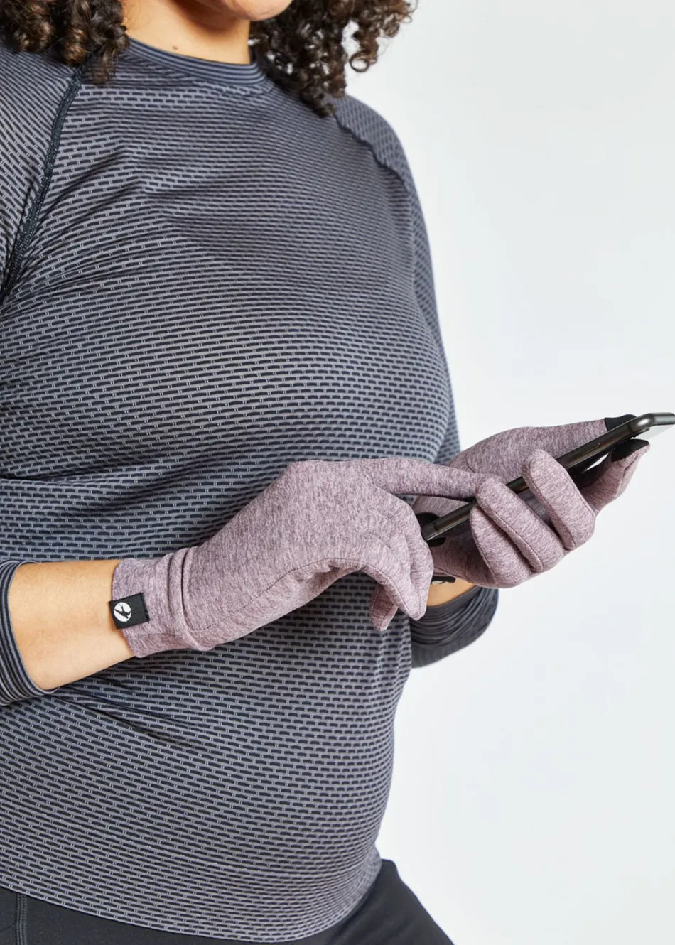 Women Oiselle Lux Running Gloves
