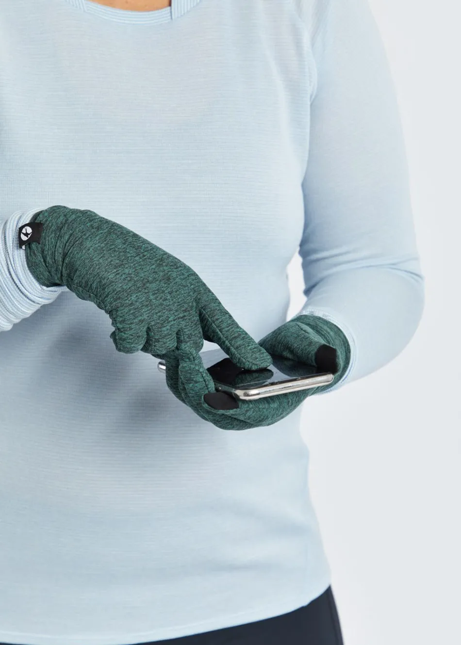 Women Oiselle Lux Running Gloves